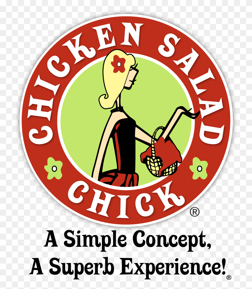 750x905 Chicken Salad Chick Chicken Salad Chick Maryville Tn, Logo, Symbol, Trademark HD PNG Download