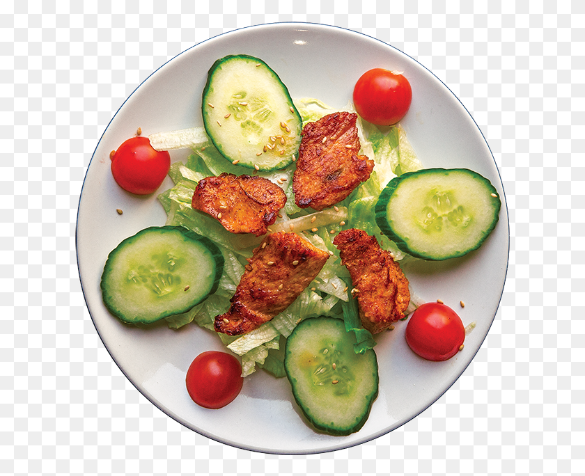625x624 Chicken Salad Cucumber, Vegetable, Plant, Food HD PNG Download