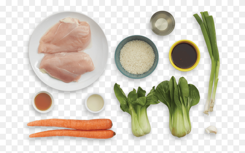 688x466 Chicken Yakiniku With Sesame Marinated Carrots Amp Garlic Carrot, Plant, Vegetable, Food HD PNG Download