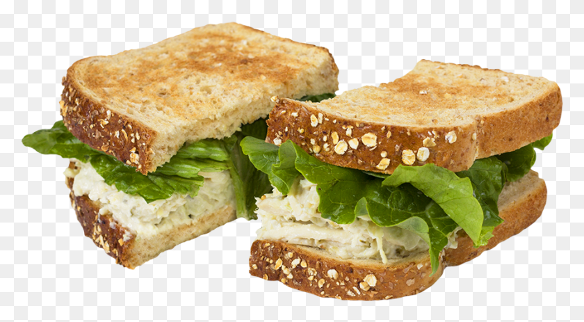 892x461 Chickn Salad Sandwich Fast Food, Food, Burger, Bread HD PNG Download