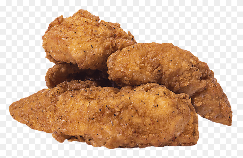 870x545 Chickn Tenders Croquette, Fried Chicken, Food, Bread HD PNG Download