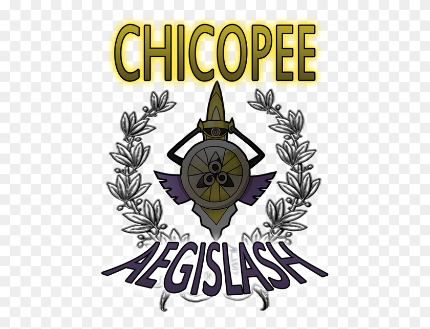 487x583 Chicopee Aegislash Emblem, Poster, Advertisement, Text HD PNG Download