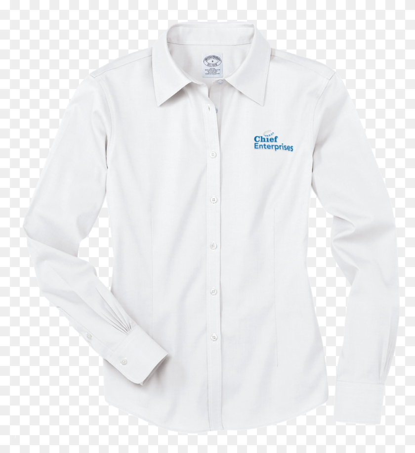 956x1050 Chief Enterprise Ladies Woven Button Down Shirt By Long Sleeved T Shirt, Clothing, Apparel, Dress Shirt HD PNG Download