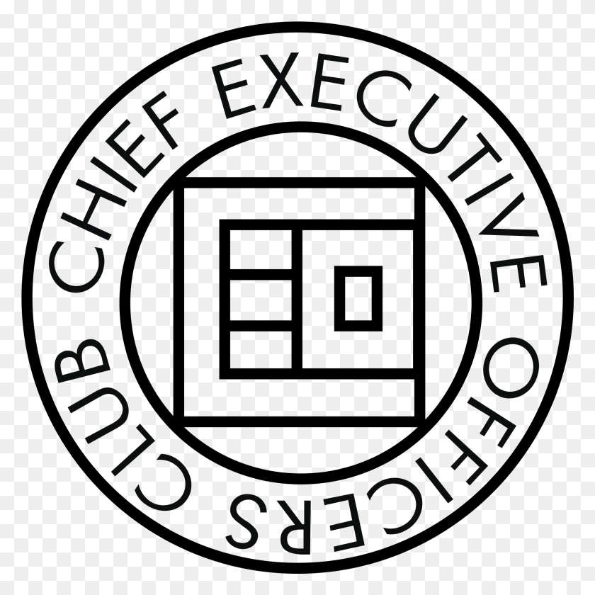 2103x2103 Chief Executive Officers Club Logo Transparent Chief Executive President Drawings, Text, Label, Symbol HD PNG Download