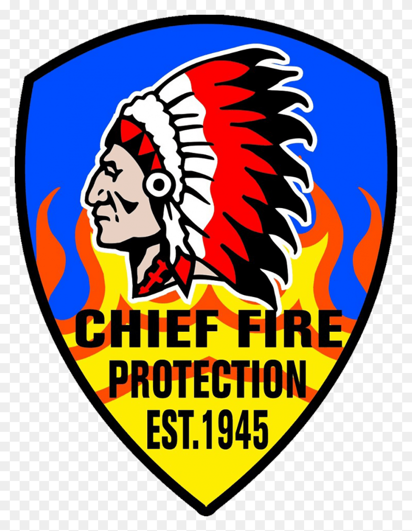 916x1201 Chief Fire Protection Company Emblem, Poster, Advertisement, Logo HD PNG Download