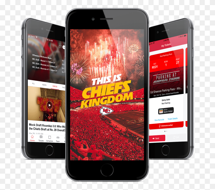 677x684 Chiefs Mobile App Iphone, Mobile Phone, Phone, Electronics HD PNG Download