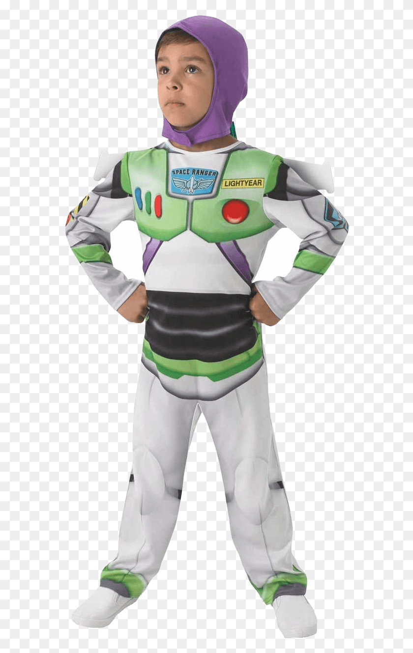 581x1269 Child Buzz Lightyear Costume Toy Story Astronaut, Clothing, Apparel, Mascot HD PNG Download