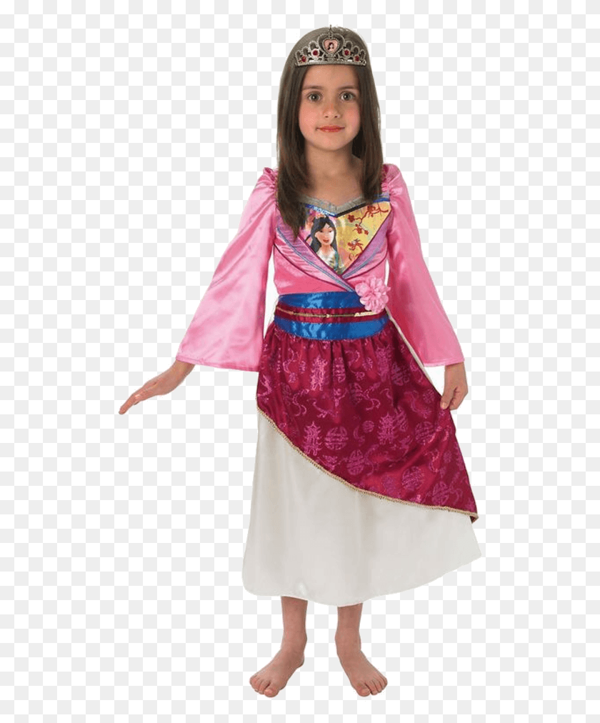511x952 Child Disney Shimmer Mulan Costume Mulan Costume Disney, Clothing, Apparel, Robe HD PNG Download