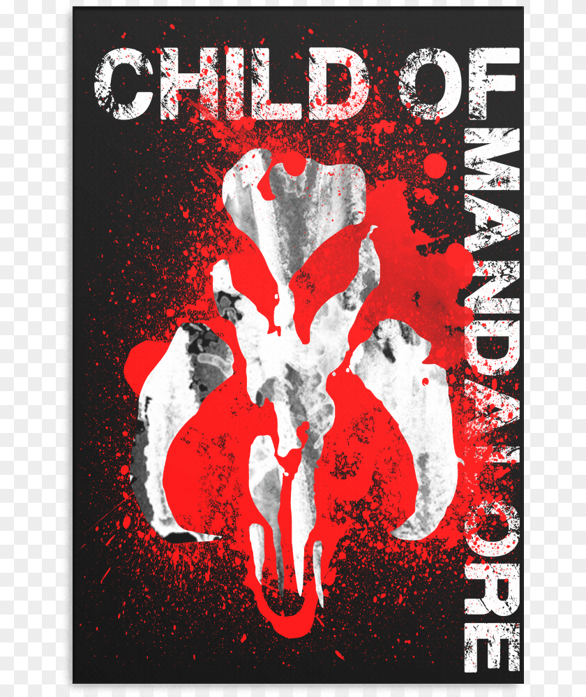 675x998 Child Of Mandalore Canvas Wrap Blog, Advertisement, Poster, Book, Publication Clipart PNG
