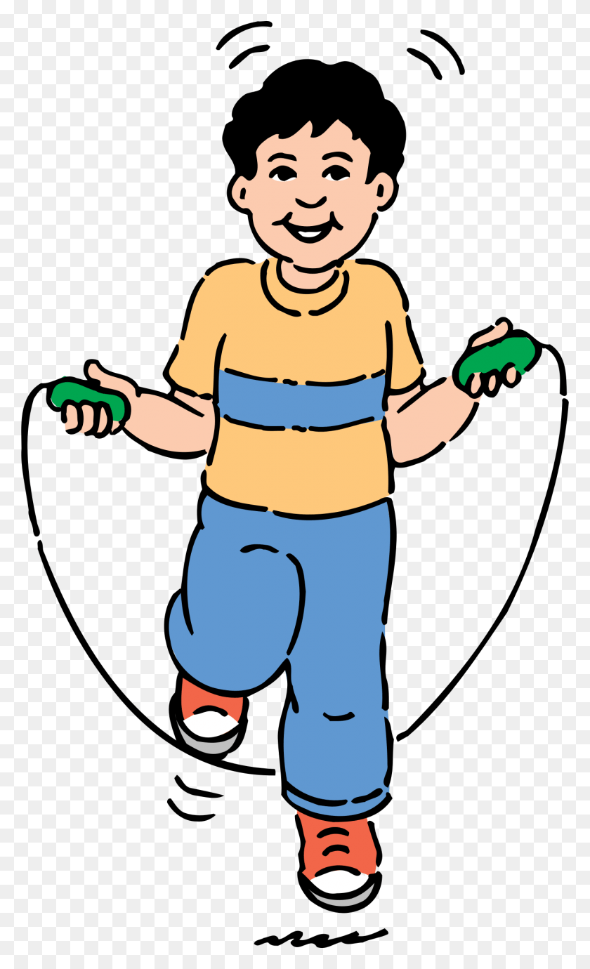 1418x2400 Children Clipart Exercise Jump Rope, Person, Human, Standing HD PNG Download