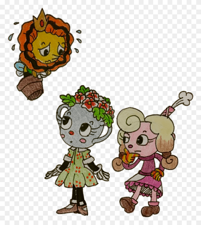 909x1025 Descargar Png / Niños De Otro Mundo Todos Los Personajes De Cuphead Para Niños, Gráficos, Actividades De Ocio Hd Png