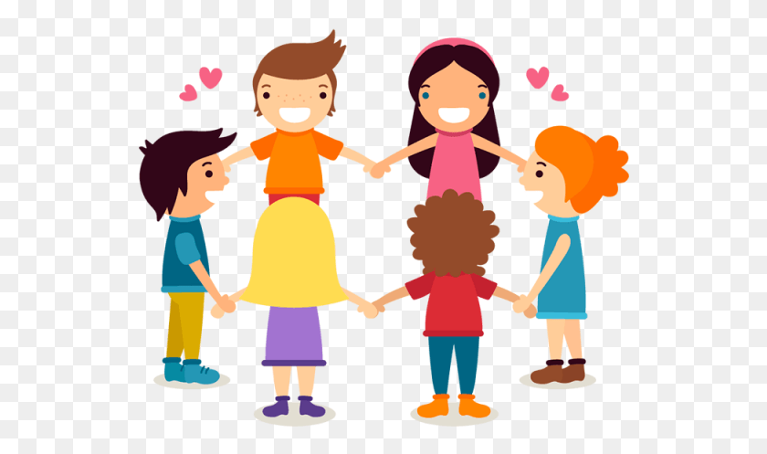 538x437 Children Holding Hands Dia Das, Family, People, Person HD PNG Download