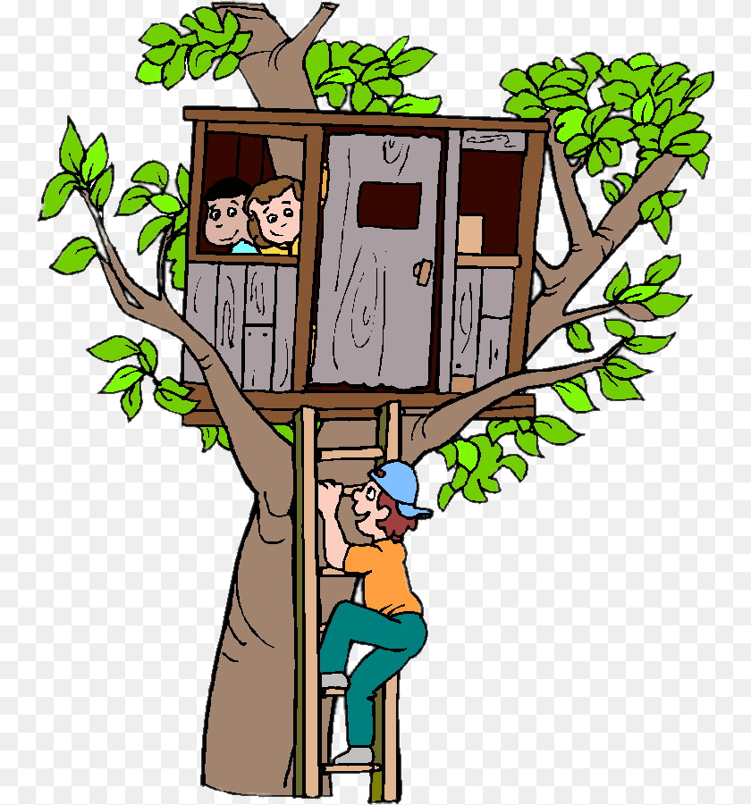 Children In Treehouse, Architecture, Housing, Building, Person Transparent PNG