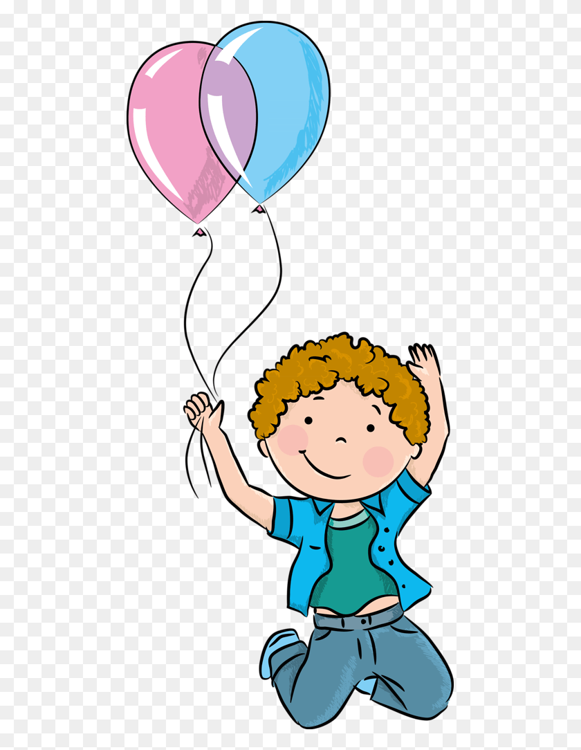 473x1024 Children Play Vector Balloon Children Play Cartoon, Person, Human, People HD PNG Download