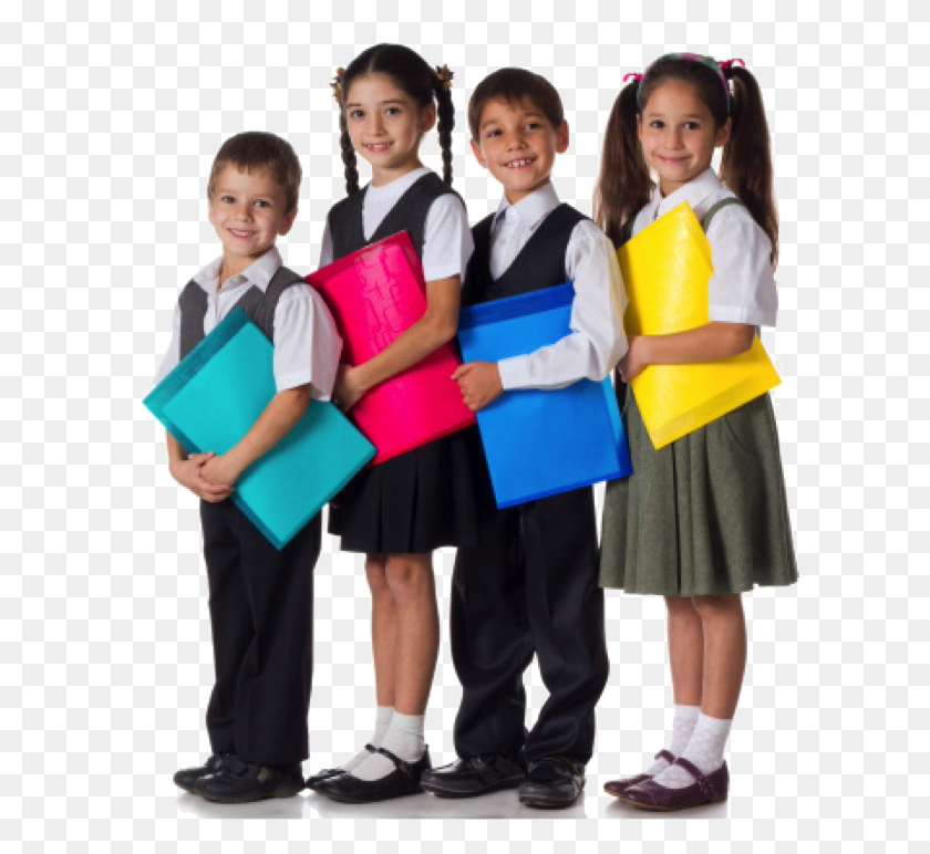 609x712 Children Student Photo Children In School Uniforms, Person, Human, Female HD PNG Download