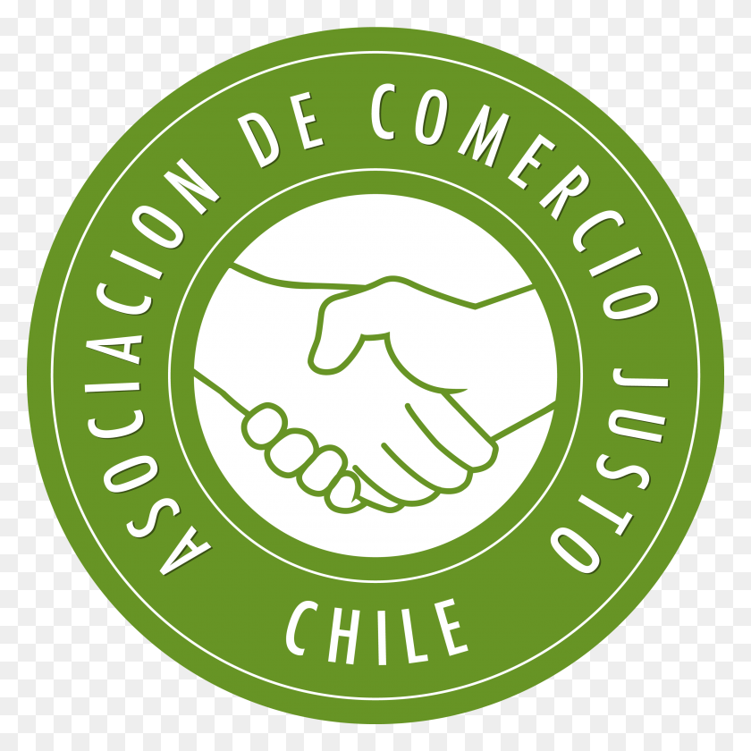 2938x2938 Asociación Chilena De Comercio Justo Círculo, Etiqueta, Texto, Mano Hd Png
