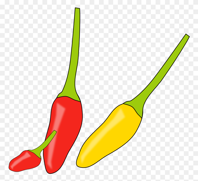 770x706 Chili, Plant, Spoon, Cutlery HD PNG Download