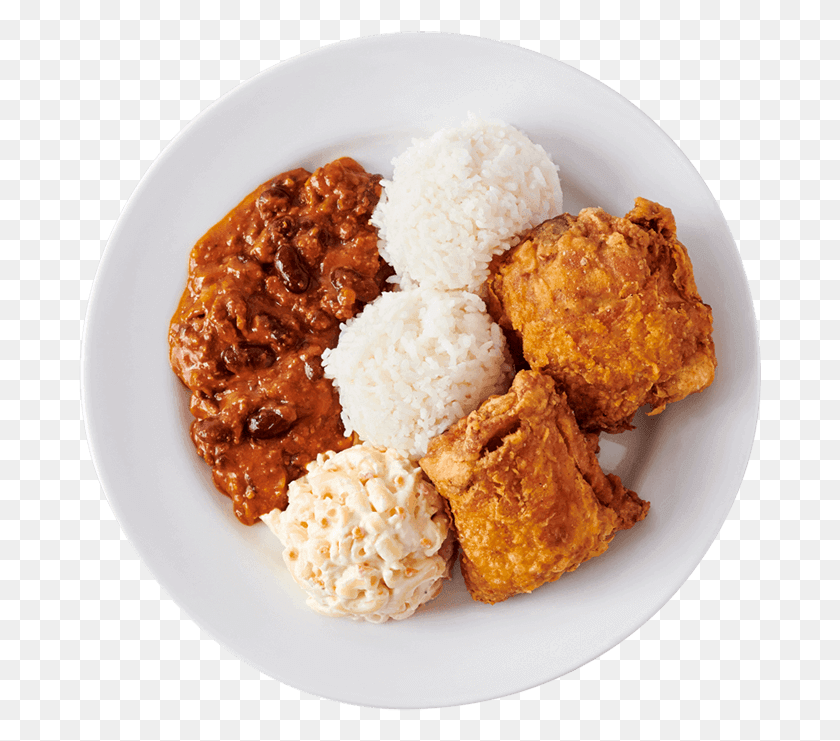 683x681 Chili Amp Chicken Mixed Plate Тушеный Рис, Блюдо, Еда, Еда Png Скачать