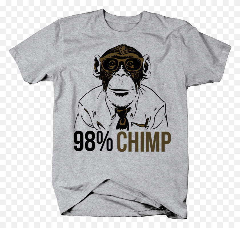 1295x1229 Chimp Human Evolution Office T Shirt Lord Swoledemort T Shirt, Clothing, Apparel, T-shirt HD PNG Download