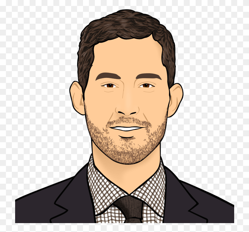 740x723 Chin Drawing Peter Kevin Systrom Drawing, Tie, Accessories, Accessory HD PNG Download