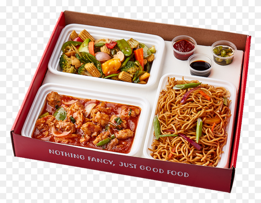 855x649 Chin Dubai And Sharjah Get Our Menu Chicken Noodles Side Dish, Lunch, Meal, Food HD PNG Download