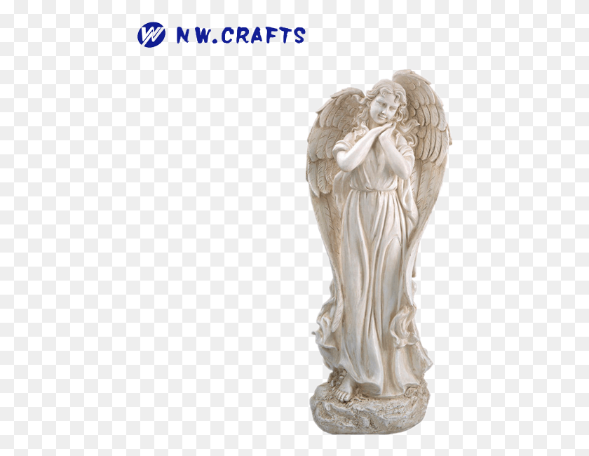 450x590 Китайский Ангел Белый Китайский Ангел Белый Производители Скульптура, Слоновая Кость, Свадебный Торт, Торт Png Скачать