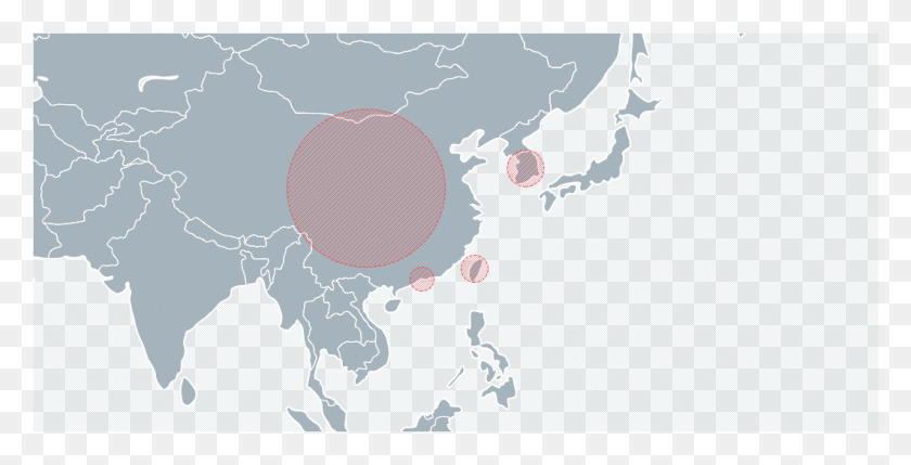 1061x502 Китай Азиатско-Тихоокеанский Регион Карта Серый, Природа, Диаграмма, Участок Hd Png Скачать