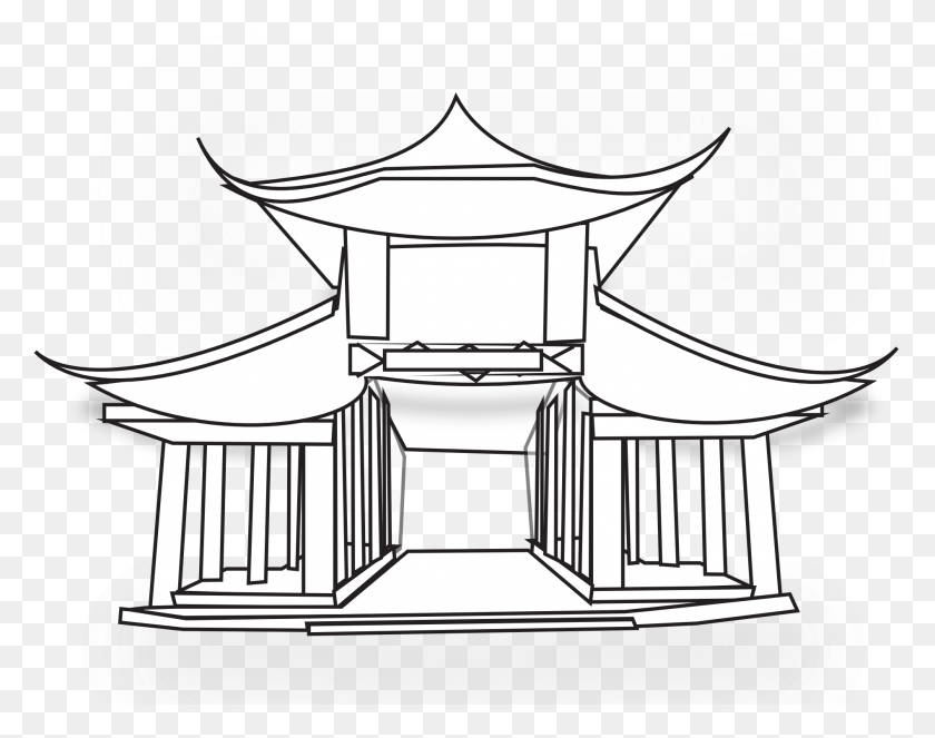 1895x1465 China Clipart Shrine Chinese, Architecture, Building, Fisheye HD PNG Download