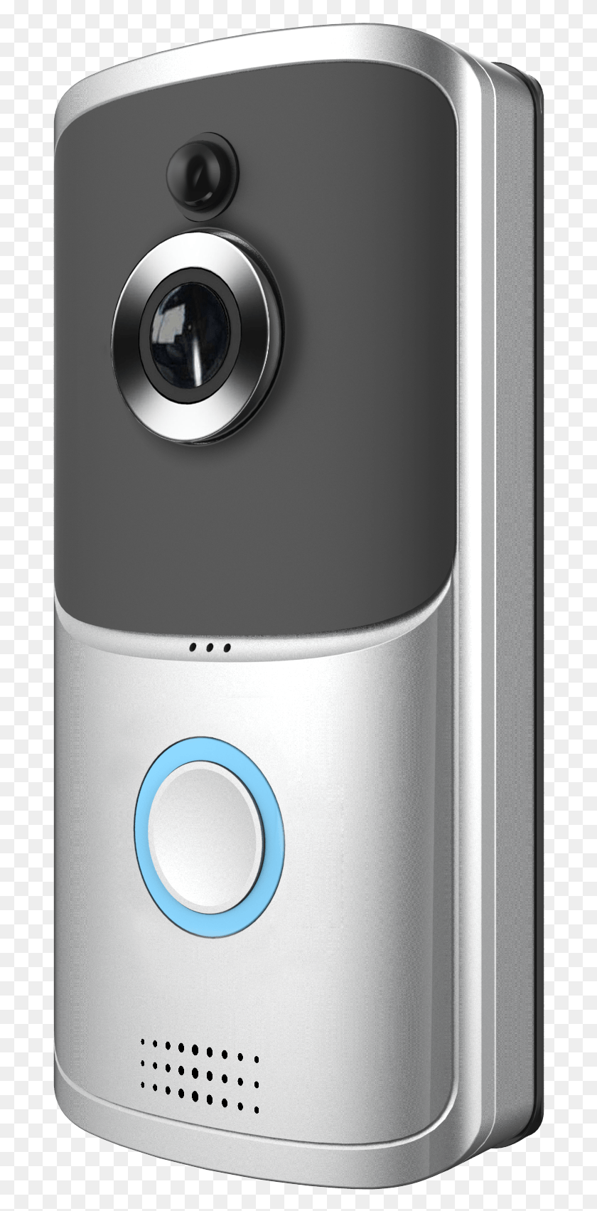 692x1643 China Digital Wireless Doorbell Chime China Digital Gadget, Camera, Electronics, Mobile Phone HD PNG Download