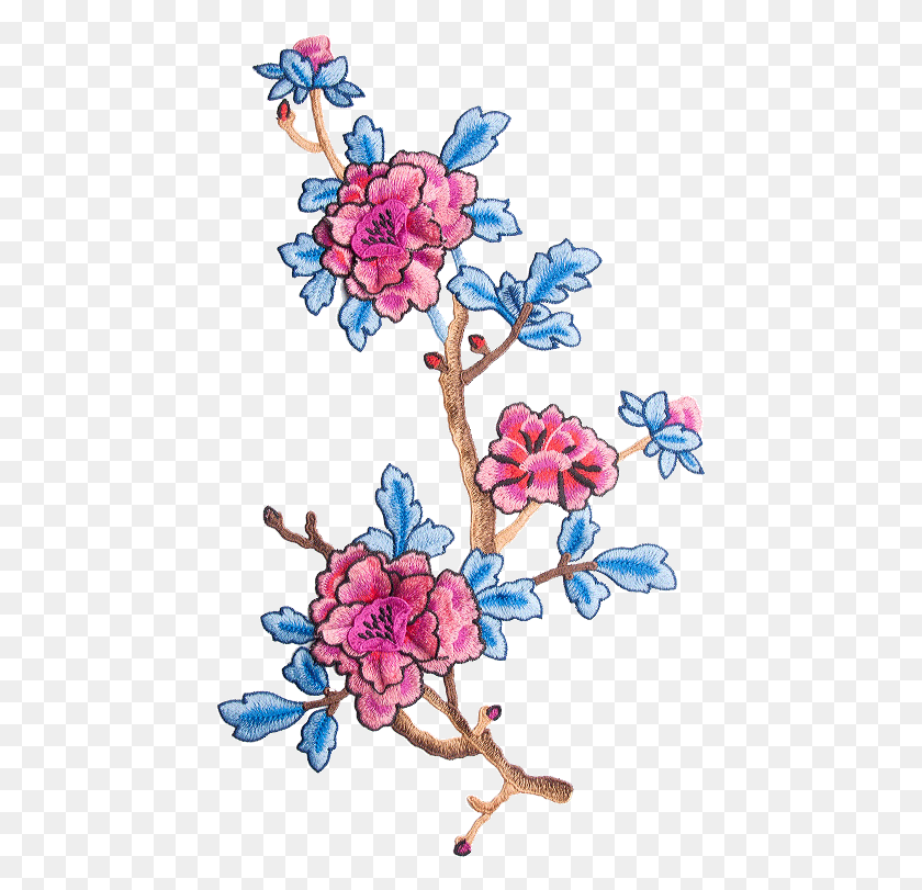 447x751 China Factory Direct Price Iron On Fashion Custom Flower Bouquet, Plant, Flower, Blossom HD PNG Download