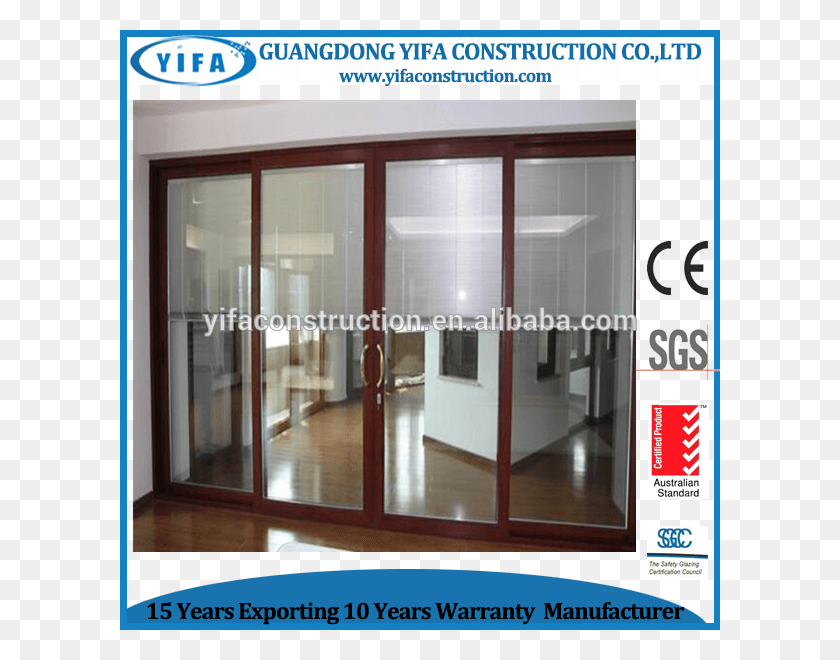 600x600 China Glass Rail Door China Glass Rail Door Manufacturers Standards Australia, Sliding Door, French Door, Folding Door HD PNG Download