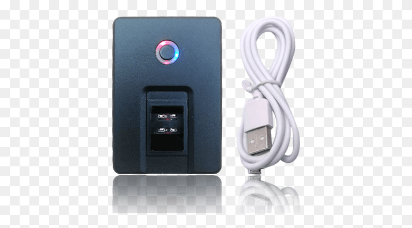 386x406 Descargar Png Escáner De Huellas Dactilares Bluetooth Usb De Alta Calidad De China, Adaptador, Electrónica, Dispositivo Eléctrico Hd Png