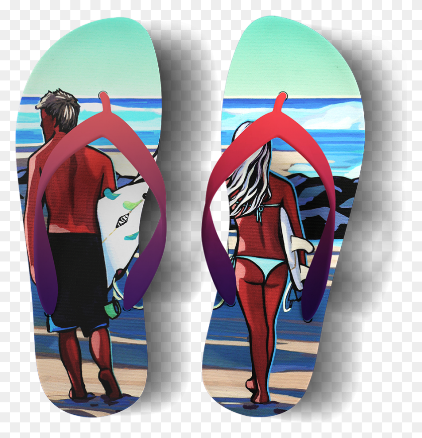 881x917 Chinelo Surf Life Пляжный Серфинг, Одежда, Одежда, Человек Hd Png Скачать