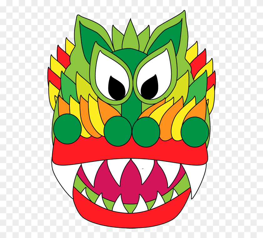 540x699 Chinese Dragon, Doodle HD PNG Download