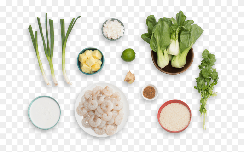 684x464 Chinese Five Spice Shrimpwith Pineapple Bok Choy Amp Chinese Ingredients, Plant, Egg, Food HD PNG Download