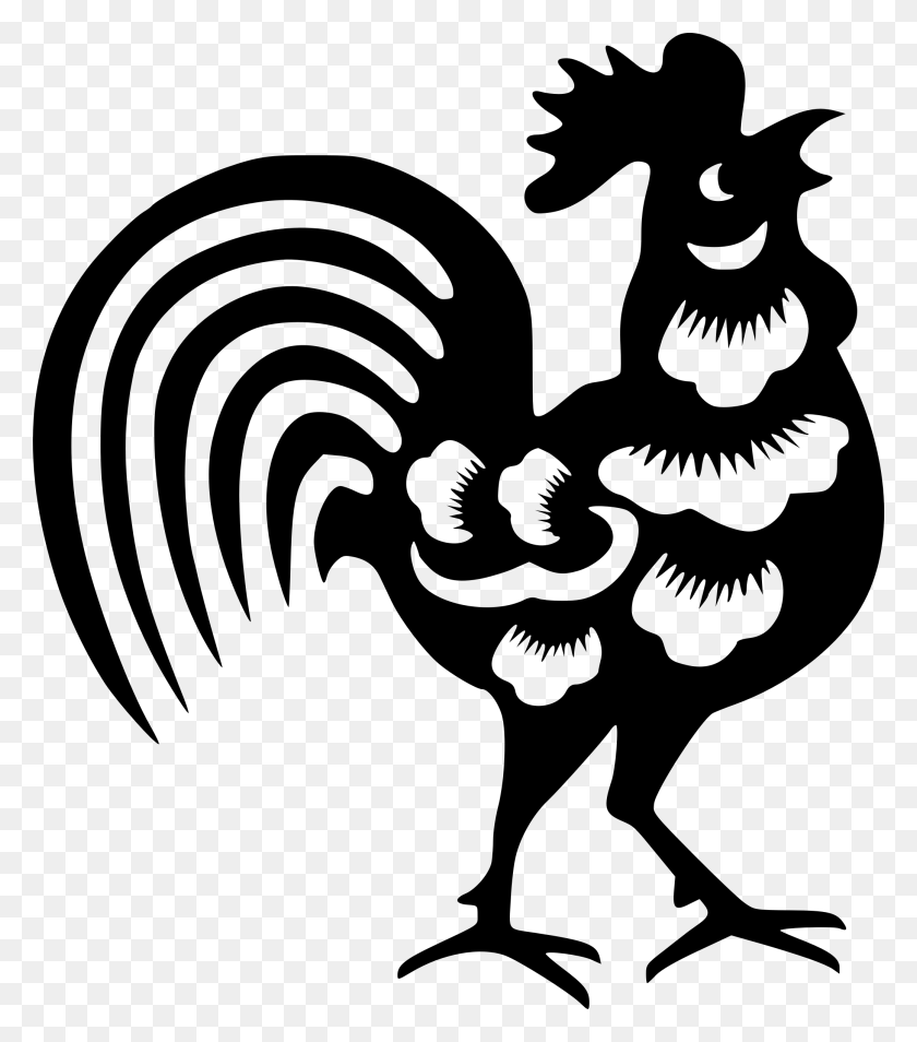 2076x2380 Chinese New Year Rooster Chinese New Year 2017 28 January, Gray, World Of Warcraft HD PNG Download