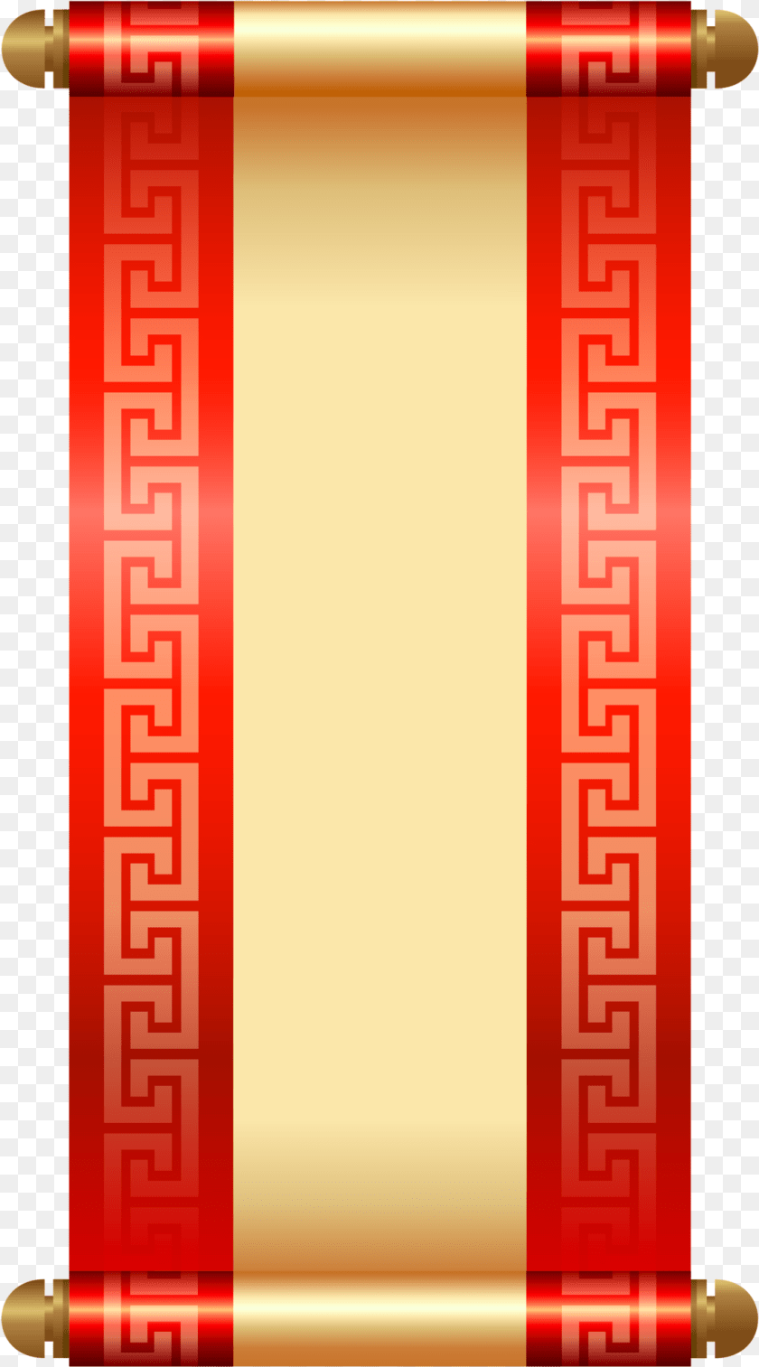 Chinese Scroll Clip Art Chinese Scroll, Text, Document, Dynamite, Weapon PNG