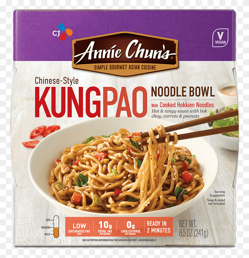 774x810 Chinese Style Kung Pao Noodle Bowl Annie Chun39s Noodle Bowl, Pasta, Food, Spaghetti HD PNG Download