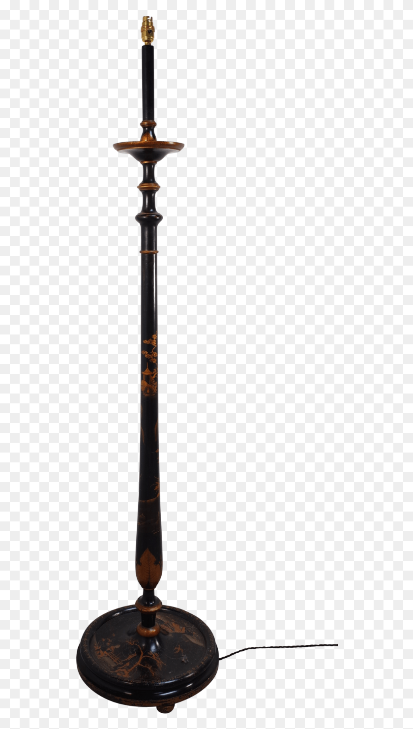534x1422 Chinoiserie Lacquered Floor Lamp Pipe, Sword, Blade, Weapon HD PNG Download