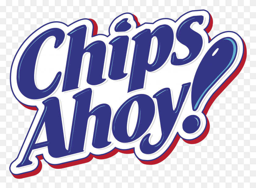 2196x1571 Chips Ahoy Logo Transparent Chips Ahoy, Label, Text, Word HD PNG Download