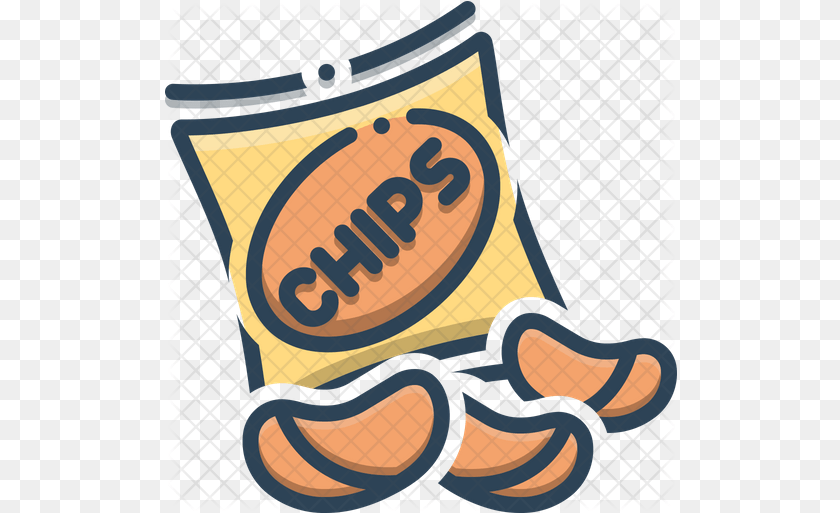 Chips Icon Potato Chips Logo, Clothing, Footwear, Shoe Clipart PNG