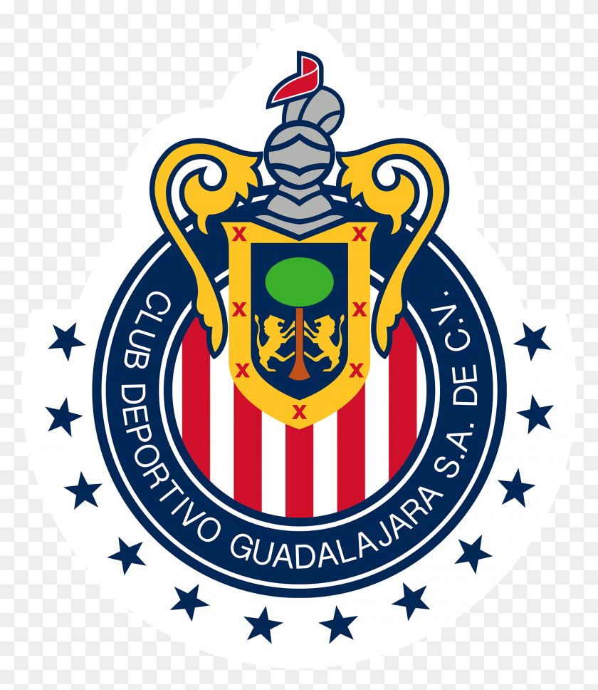 1800x2096 Chivas Chivas Logo Dream League Soccer 2018, Symbol, Trademark, Emblem HD PNG Download