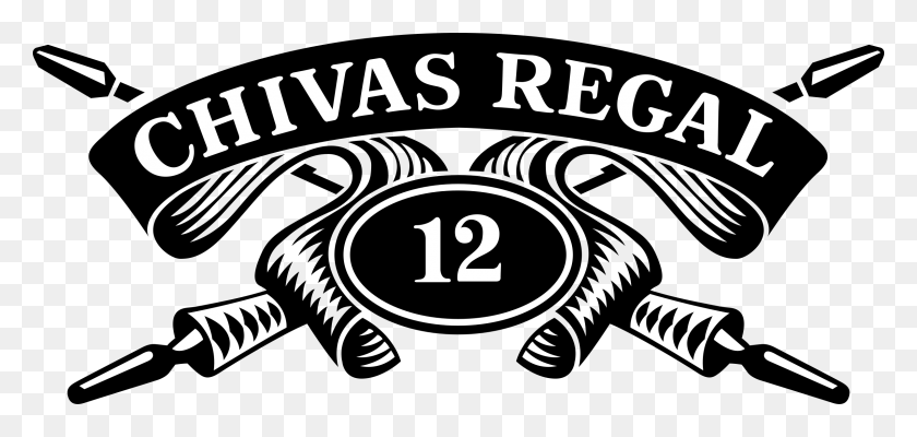 2400x1048 Chivas Regal Logo Transparent Chivas Regal Logo Vector, Text, Number, Symbol HD PNG Download
