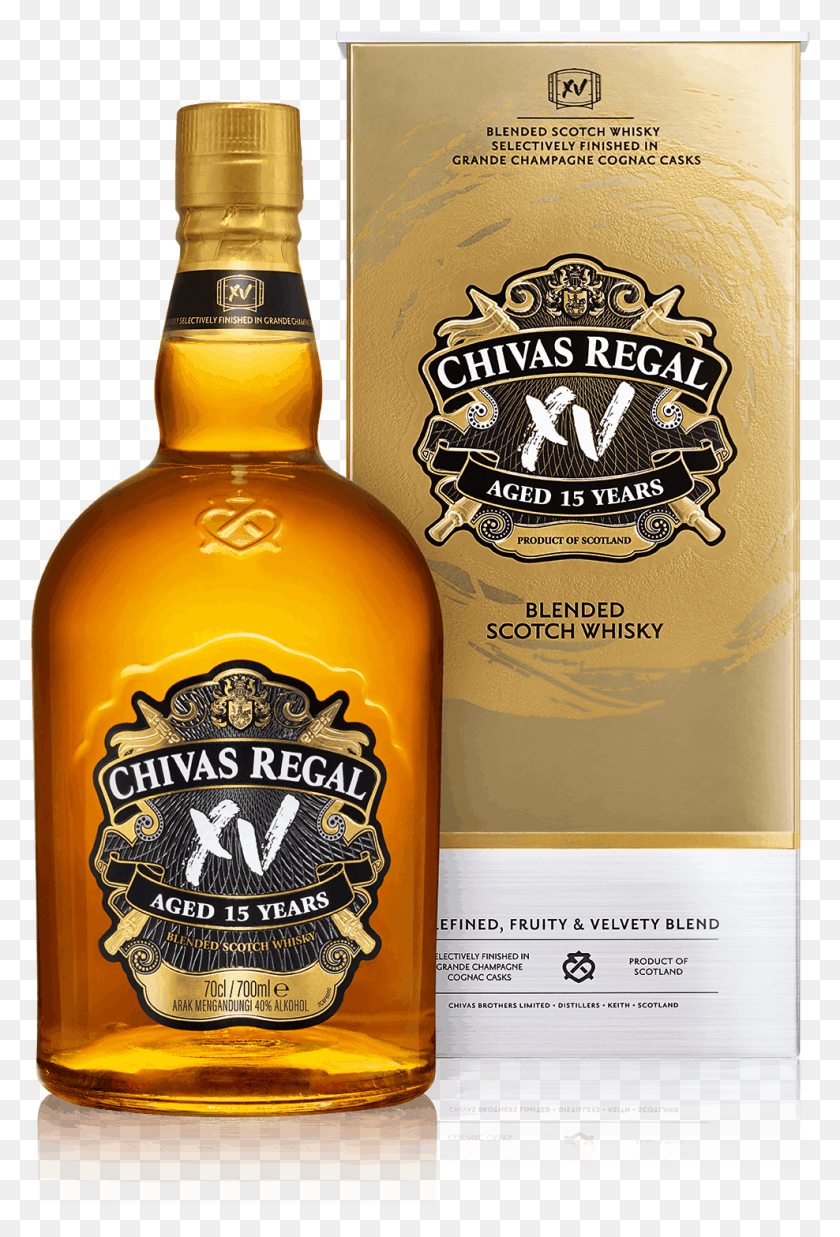 988x1492 Descargar Png / Chivas Regal Xv, Licor, Alcohol, Bebidas Hd Png