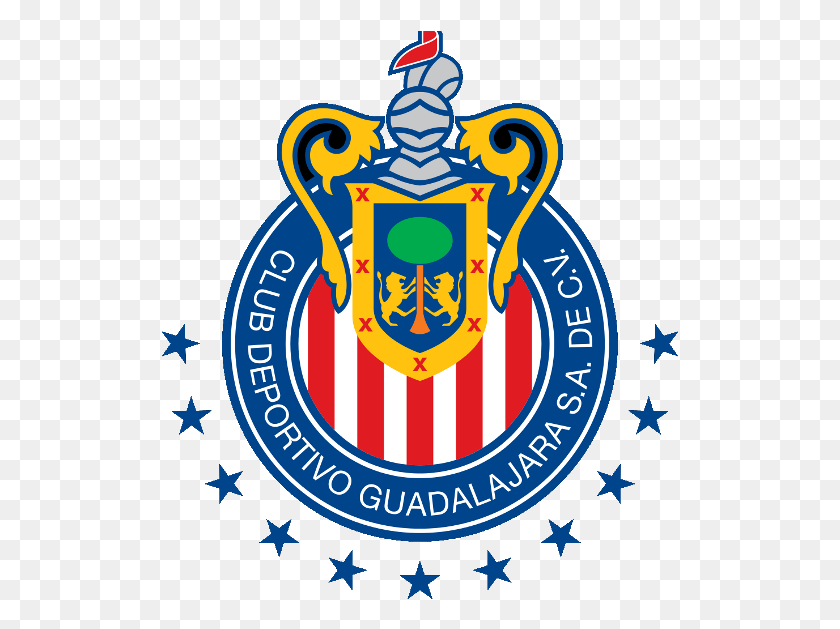 517x569 Descargar Png / Chivas Soccer Team Logo, Símbolo, Marca Registrada, Emblema Hd Png