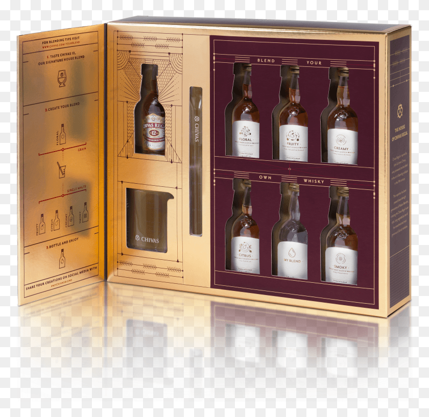 4144x4022 Chivas The Original Luxury Blended Scotch Whisky Png / Whisky Escocés Png