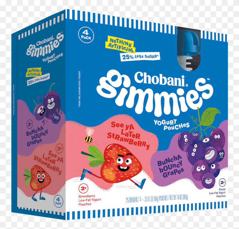 763x745 Chobani Kids Йогурт, Плакат, Реклама, Еда Hd Png Скачать