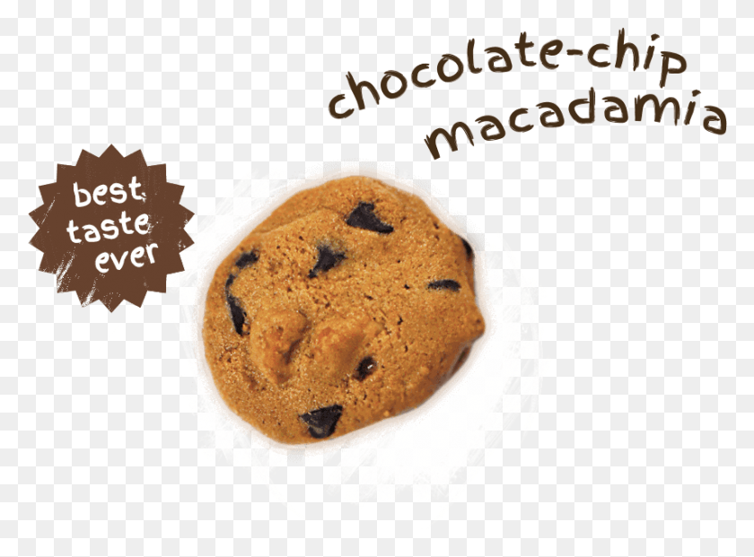 855x615 Choc Chip Cookies Macadamia With Wurely Impress Photobooth, Печенье, Еда, Бисквит Png Скачать