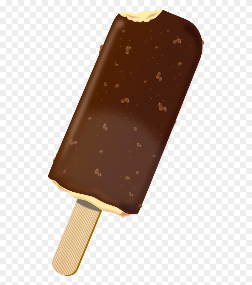 526x889 Choclate Popsicle Icecream 555px Paleta De Hielo Con Chocolate, Ice Pop, Sweets, Food HD PNG Download