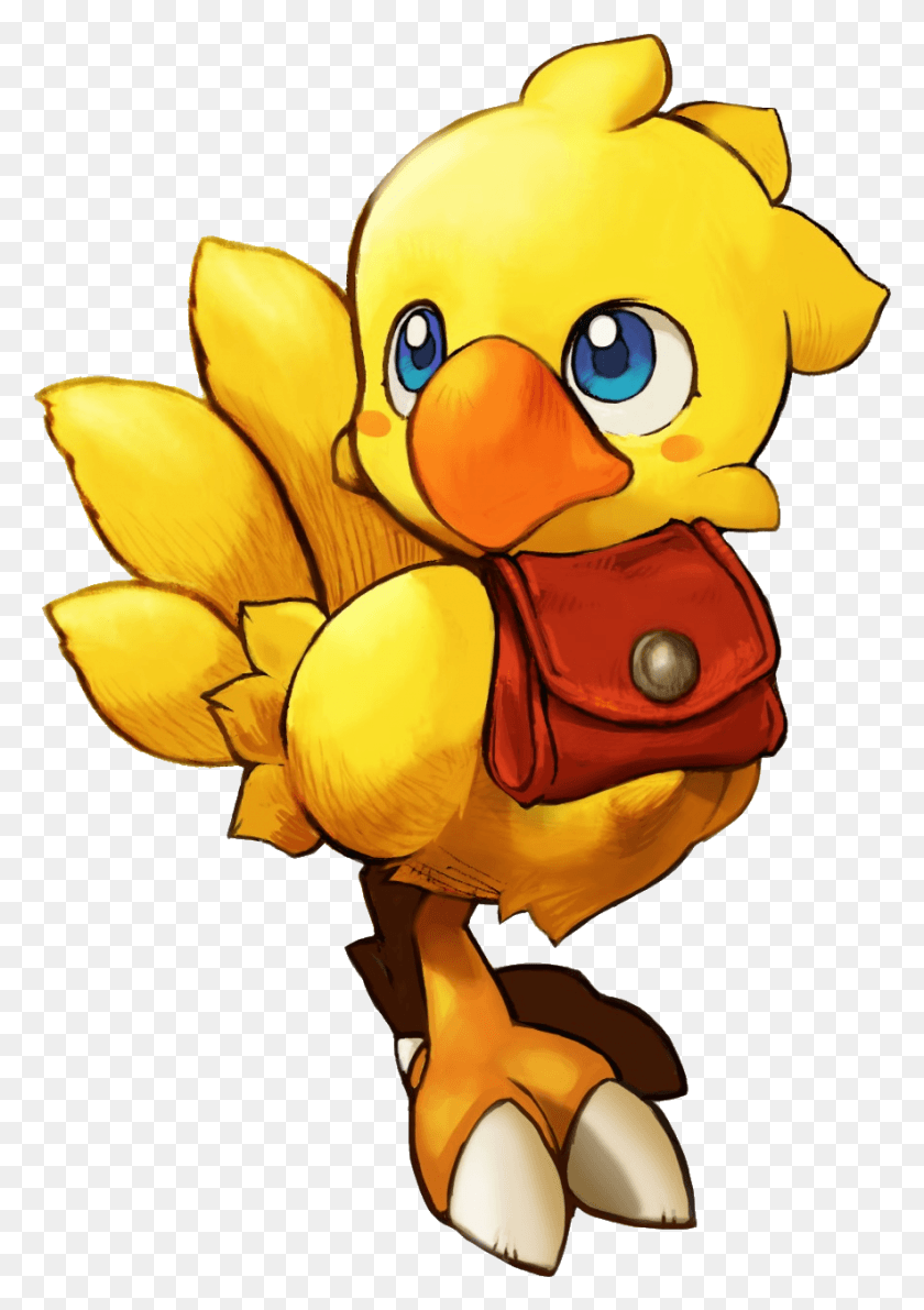 884x1282 Chocobo Png / Chocobo Png